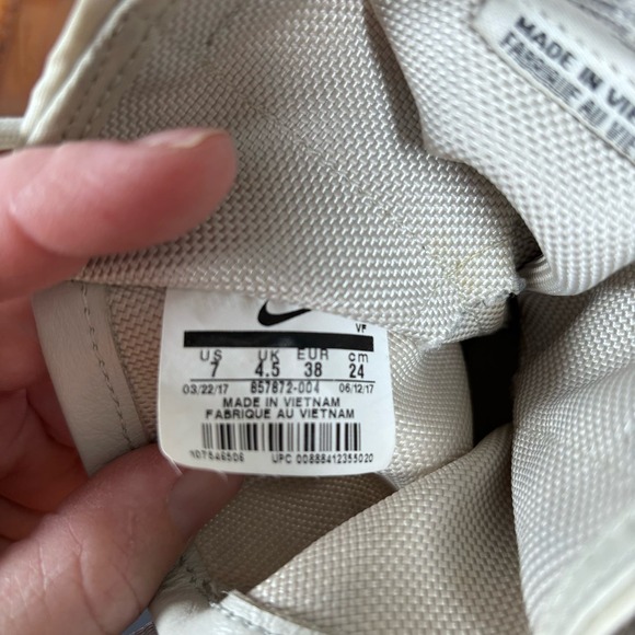 NIKE AIR SF AR 1 Mens 7 Beige High Top Urban Utility Sneaker Boots Shoes - Picture 16 of 16